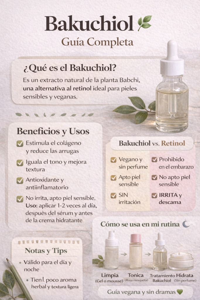 bakuchiol infografia bakuchiol