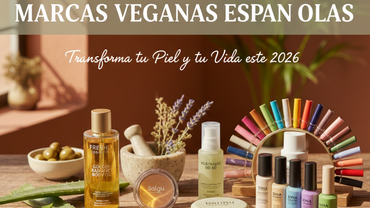 Las 15 Marcas de Cosmética Vegana Españolas que Van a Transformar tu Piel y tu Vida este 2026.